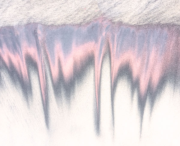 OXIDE PATTERNS - LONG POINT BEACH - ABSTRACTS & IMPRESSIONS