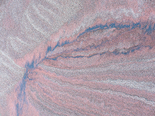 SAND WRITING 3 - LONG POINT - ABSTRACTS & IMPRESSIONS