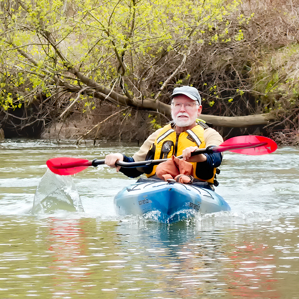 Larry by Wayne--Big Creek - From My Kayak