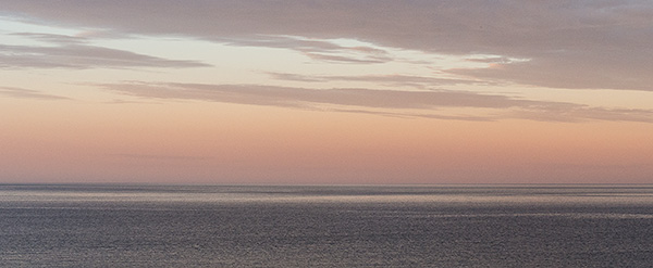 EVENING, DYER'S BAY - BRUCE COUNTY - BAY & SHORE