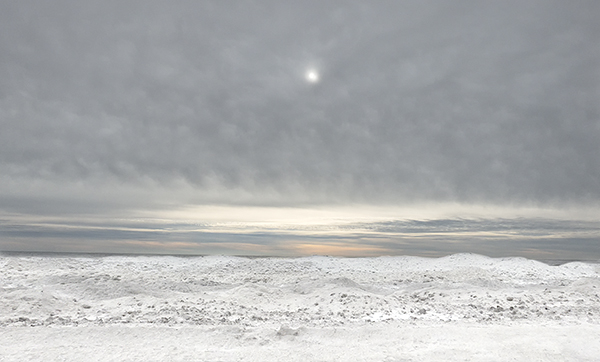 WINTER SUN, 2017 - LONG POINT - WINTER
