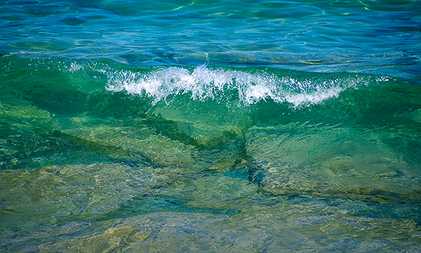 BREAKING WAVE #1 - GEORGIAN BAY - BAY & SHORE