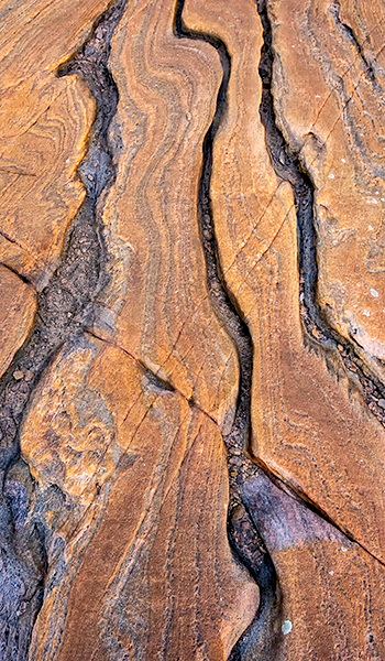 ROCK STUDY #2, FRANKLIN ISLAND - GEORGIAN BAY - FRANKLIN ISLAND, NORTH -  GEORGIAN BAY