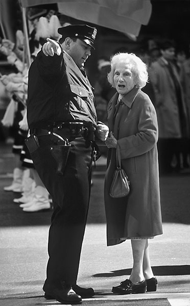 WALK THIS WAY - NYC - B&W - IN THE CITY