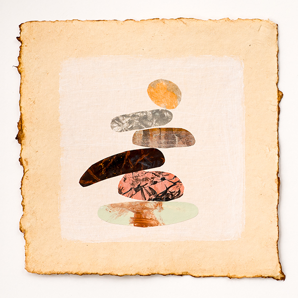 #12 - Kathy's 'Stone Stack' Collages