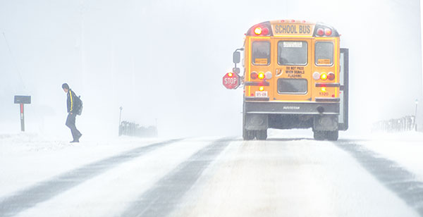 SCHOOL BUS - NORFOLK COUNTY - PORT RYERSE