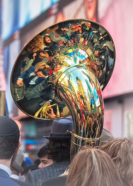 TIMES SQUARE TUBA - NYC - THE WEDDING, TIMES SQUARE