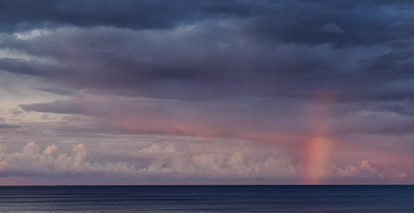 Rainbow--Storm Light over Georgian Bay - New Works