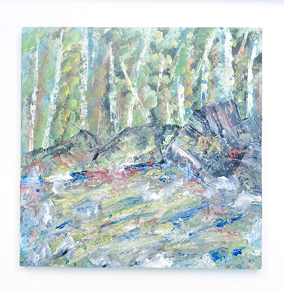 Georgian Bay Shoreline - Larry's Painting and Mixed Media Work