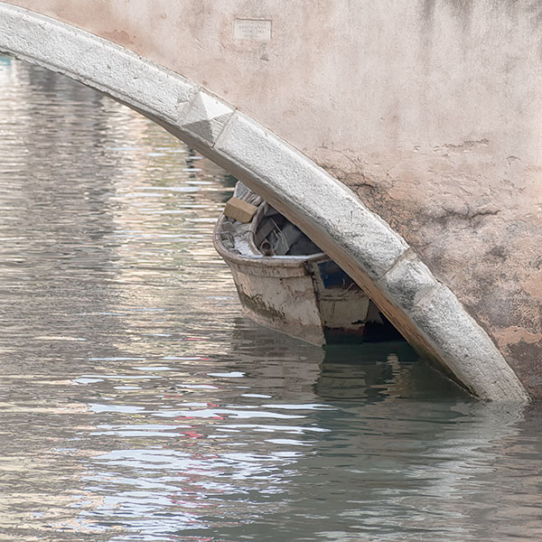 CANAL SCENE- VENICE - VENICE IN COLOUR