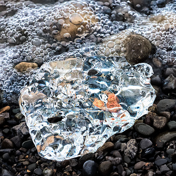 LAST ICE - LONG POINT BEACH - 'SELDOM SEEN' WINTER AT LONG POINT, 2016