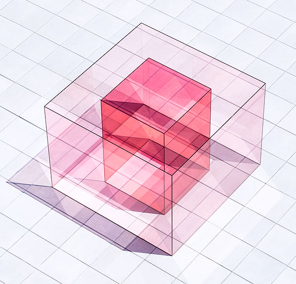 CUBE FROM ABOVE - NEW YORK CITY - PHOTO STORAGE