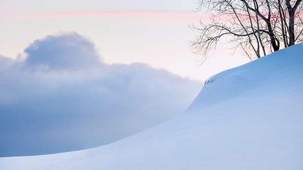 QUIET WINTER DUSK - LONG POINT - WINTER