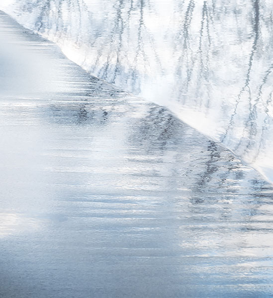 MORNING REFLECTIONS - LONG POINT BEACH - PHOTO STORAGE