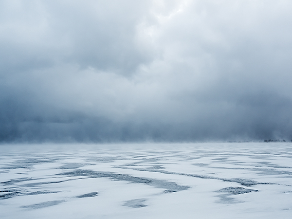 SNOW SQUALL, 2019 - LAKE ERIE - AT HOME
