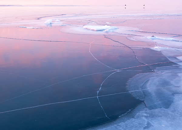 MORNING ICE - PORT RYERSE - WINTER