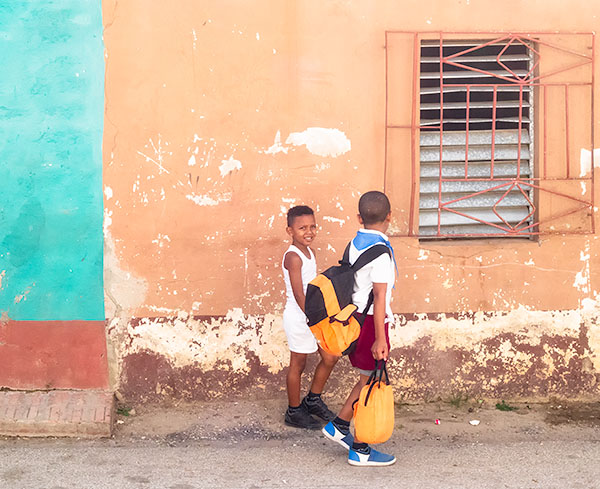 TWO BOYS - TRINIDAD DE CUBA - CUBA