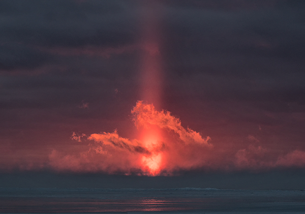 SUN PILLAR, PORT DOVER, 2019 - NORFOLK COUNTY - AT HOME