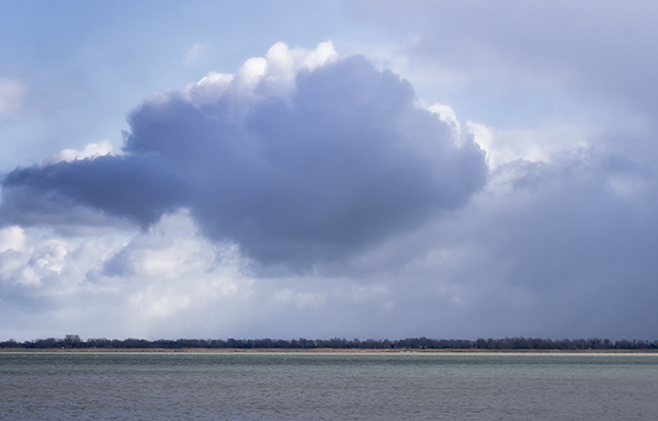 WINTER CLOUD - LONG POINT - BAY & BEACH