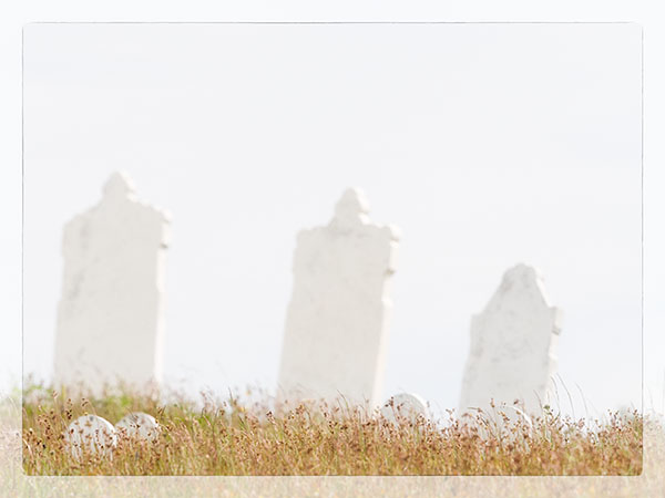 HISTORIC CEMETERY - BONAVISTA PENINSULA - NEWFOUNDLAND