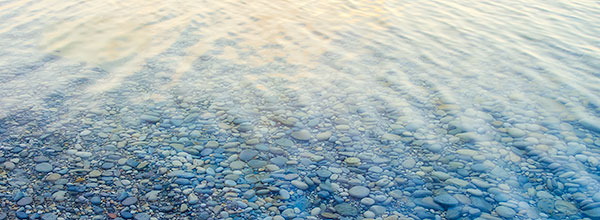 YELLOW/BLUE - GEORGIAN BAY - ABSTRACTS & IMPRESSIONS