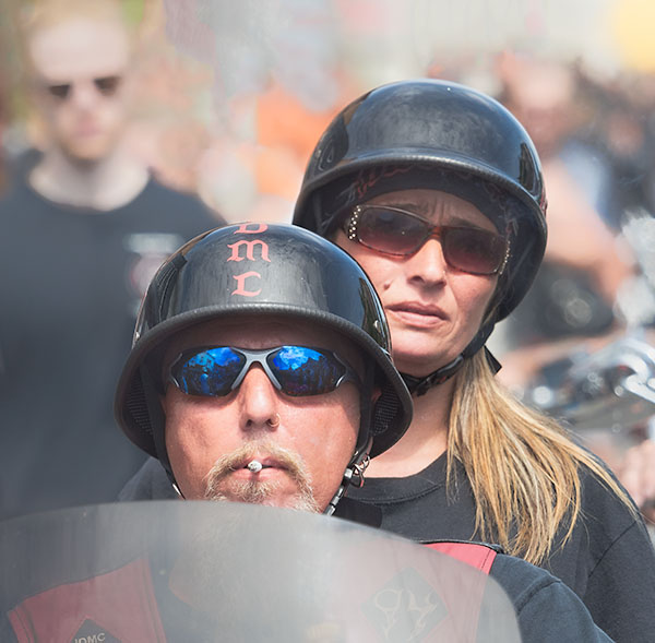 BIKER ATTITUDE -  PORT DOVER, JULY 2018 - FRIDAY THE 13TH -PORT DOVER
