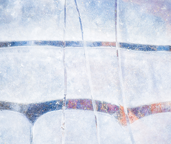 UNDER ICE #18- BACKUS WOODS - KATHY'S TENSET, 2015