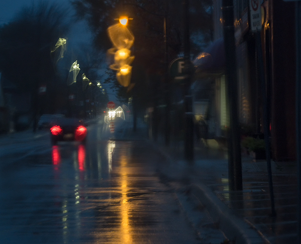 NOCTURNE, PORT ROWAN - NORFOLK COUNTY - WINTER