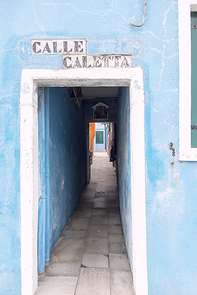 SOTOPORTEGO - BURANO - THE LAGOON ISLANDS