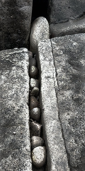 ROCK STUDY #3- ACADIA NP, MAINE - EAST COAST, OCTOBER, 2014