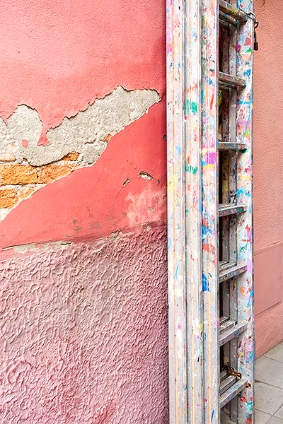 THE PAINTER'S LADDER- BURANO - THE LAGOON ISLANDS