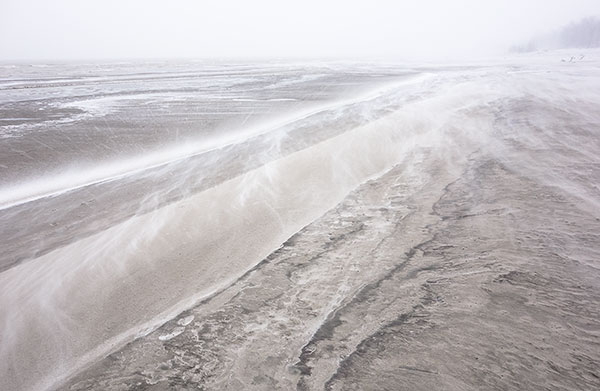 STORM'S ARRIVAL #1 - LONG POINT BEACH - WINTER