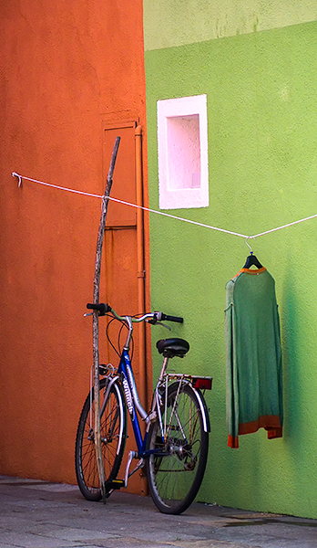 GREEN/ORANGE - BURANO - THE LAGOON ISLANDS