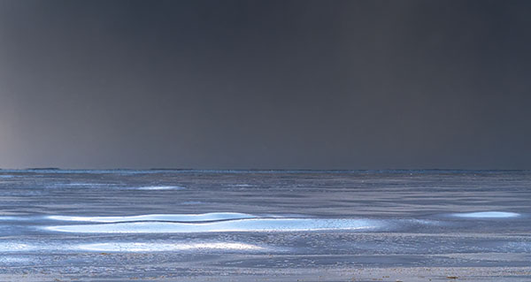 LIGHT ON LAKE ERIE, 2017 - LONG POINT - WINTER