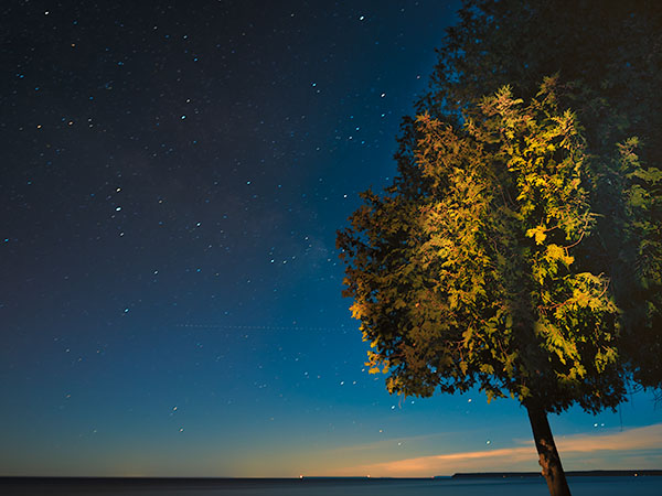 JUNE NIGHT - GEORGIAN BAY - THE BRUCE, JUNE 2018