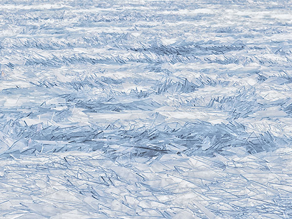 ICE PLATES, 2018 - PORT DOVER - WINTER