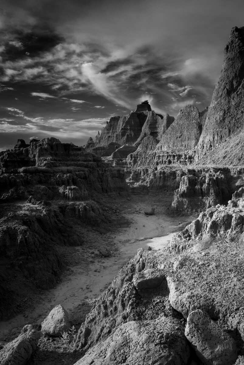 Door Trail Sunrise - Badlands National Park