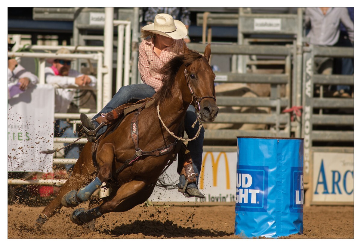 Rodeo Portfolio - Barrel Racing 03 - Rodeo