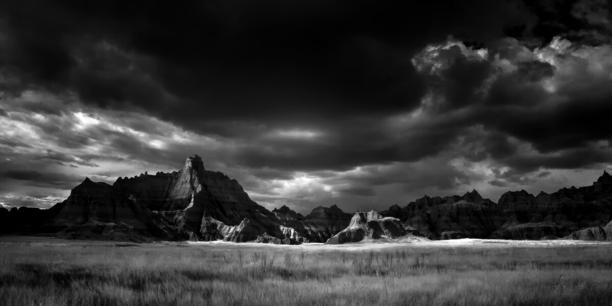 Thunder on Vulture Peak - Badlands National Park