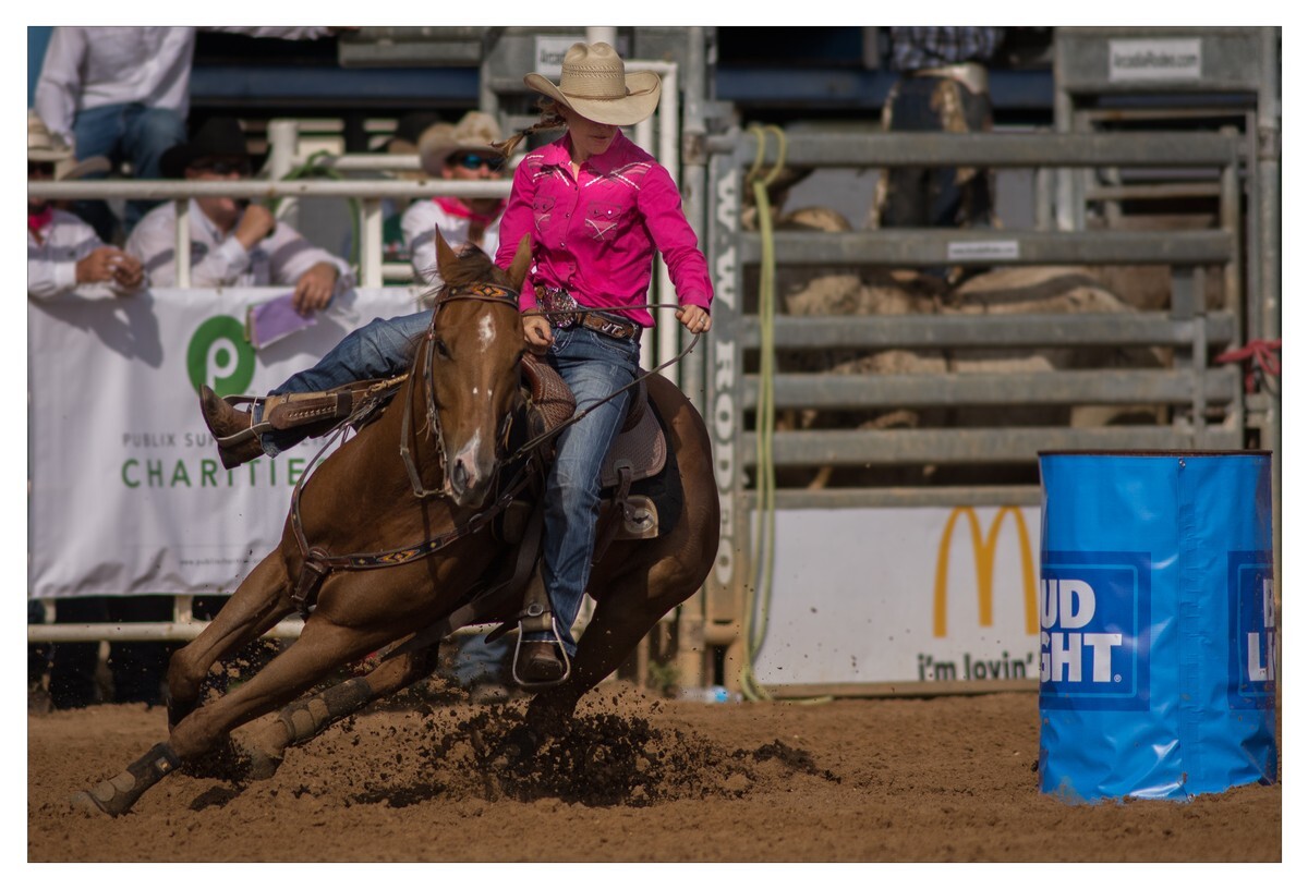 Rodeo Portfolio - Barrel Racing 02 - Rodeo