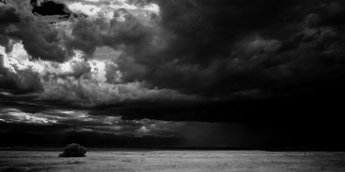 Prairie Thunderstorm - Badlands National Park