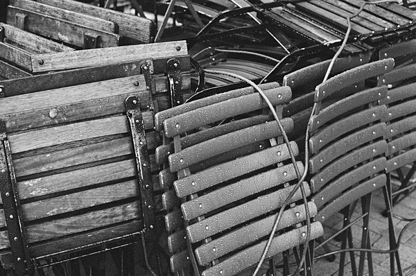 Tables and Chairs (Eastern Market) #3 - Around Town (DC)