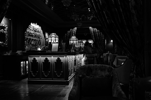 Bar (Taj Usha Kiran Palace, Gwalior) - Digital Black and White Images