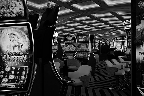 Resorts World #1 - Digital Black and White Images