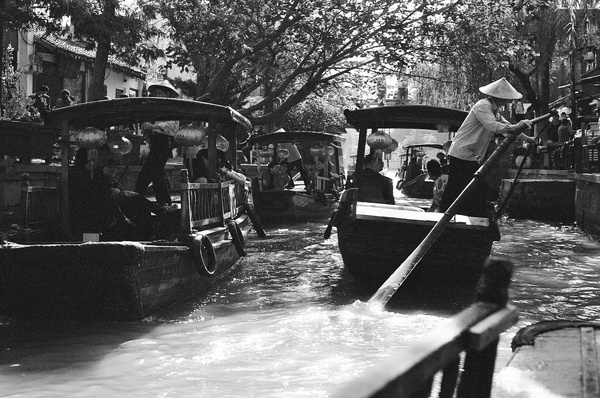 Water Taxi (Tongli) #4 - Chinese Water Towns