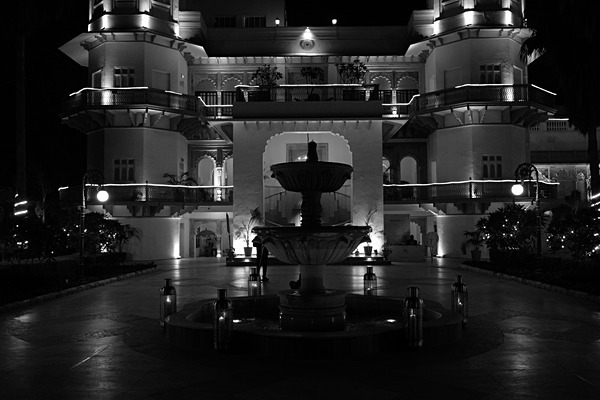 Taj Usha Kiran Palace (Gwalior) #1 - Digital Black and White Images