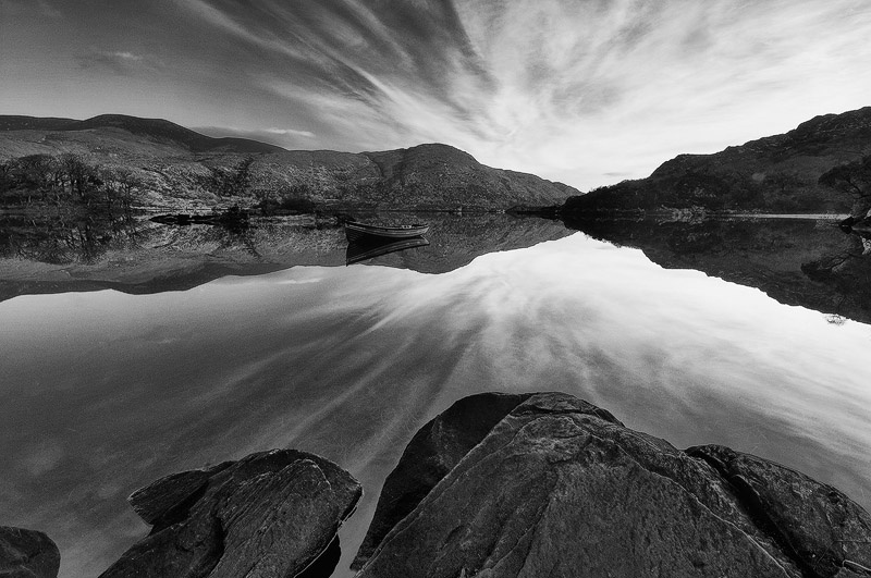 Lillarney, black and white