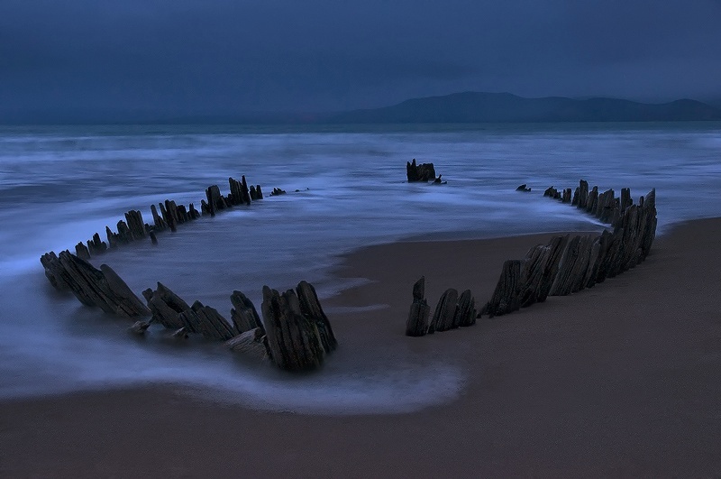 Wreck of the Sunbeam, Rossbeigh, Co. Kerry