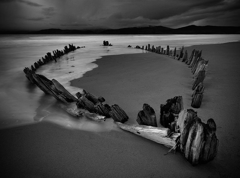wreck of the sunbeam, Rossbeigh, Co. Kerry