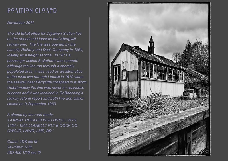 position closed - Abandoned & Discarded